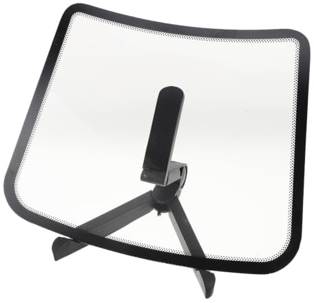 MAGICLULU 1set Realistic Car Windshield Film Sample Display Rack with Stand Automotive Window Tint Showcase Model for Professional Auto Film Demonstrations and Static Cling Sticker