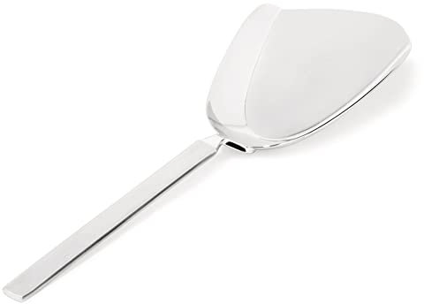 Alessi - 4180/27 - Dry Cucchiaio da servizio per risotto in acciaio lucido con manico satinato.