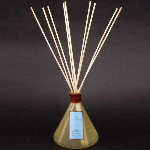 Laura TONATTO Perfume ambiente Shanghai FIOR DE NARANJA 500ml jarrón con palillos