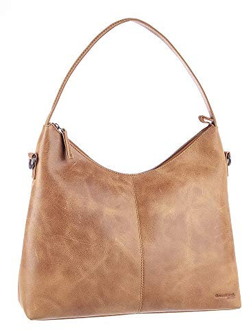 Greenland Nature Light Schultertasche Leder 38 cm