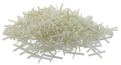 Espaceurs Carrelage Croisillons pour carrelage 1 mm Lot de 250 sacs de plastique Croix espaceurs Joint Croix Distance morceaux Écarteur