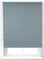 Relaxdays, grau Verdunkelungsrollo, Hitzeschutz, Thermo Rollo Klemmfix, blickdichtes Seitenzugrollo 100x165, Stoff 96 cm, Aluminiumrohr, 100x160cm