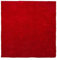 Teppich quadratisch 200 x 200 cm rot getuftet Shaggy Hochflor Modern Demre