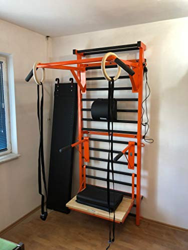 Artimex Trainieren Set für Gymnastik und Fitness - Wird in Heimen, Sporthallen, Fitnesscentern oder Outdoor verwendet, Artikelnr. 269/orange