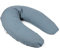 Doomoo Still-& Schwangerschaftskissen Comfy Big - 190cm inkl. Bezug aus Tetra Bio-Baumwolle, mit feiner EPS-Mikroperlenfüllung, Oeko-TEX® Standard 100, Tetra Blue