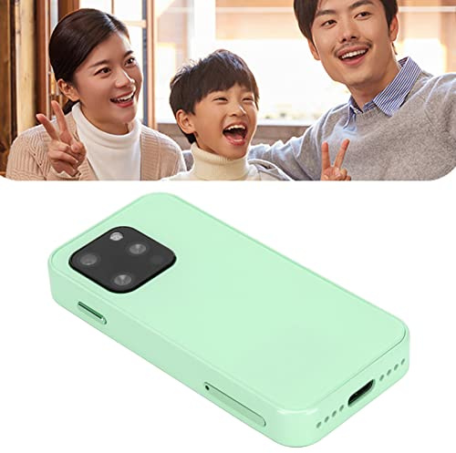 5 pulgadas,Smartphone Mini tamaño 2, pequeño mini smartphone, HD pantalla táctil ligero teléfono móvil para trabajar 1 GB RAM 8 GB ROM,(Verde)