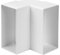 Canale di ventilazione a canale piatto, 90 x 220 mm, connettore ad arco a T, morsetti