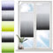 Plissee ohne Bohren Klemmfix 40 x 60 cm Sonnenschutz und Sichtschutz lichtdurchlässig Plisee Rollo Ohne Bohren Klemmfix mit Klemmträger / -fix für Fenster und Tür, Grau