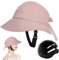 Bicycle Helmet Wide Brim UV Protection Adjustable Shaped Unisex Cycling Hat Safe Comfortable Sun Hat Bike Helmet for School Cycling Riding (Style 2), Bike Helmets, Cycling Hat