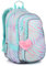TOPGAL Schulrucksack für Mädchen ab - 3. Klasse - LYNN 25007 (Regenbogen-Zebra)