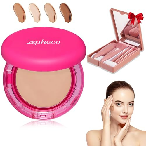 Peptide Bounce Balm Foundation, feuchtigkeitsspendendes Anti-Aging-Make-up für reife Haut und alle Hauttypen, vegan, natürlich, mittlere, aufbaubare Deckkraft (Natural)