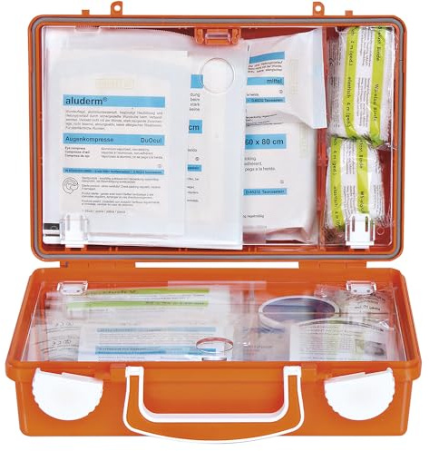 Söhngen Soehngen 0301125 Erste-Hilfe-Koffer Quick-CD NORM 260 x 170 x 110 Orange