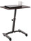 Seville Classics Mobiler Laptoptisch, Metall, braun, 60 x 40 x 84 cm