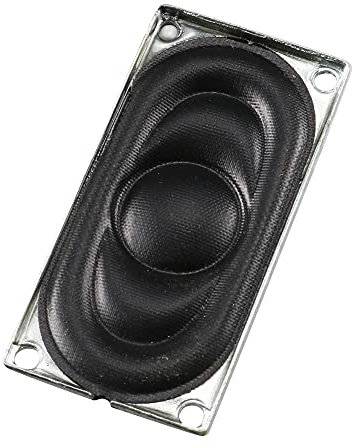 sourcing map 40mm x 20mm Rectangle Internal Magnet Speaker Tweeter Horn 8 Ohm 2W