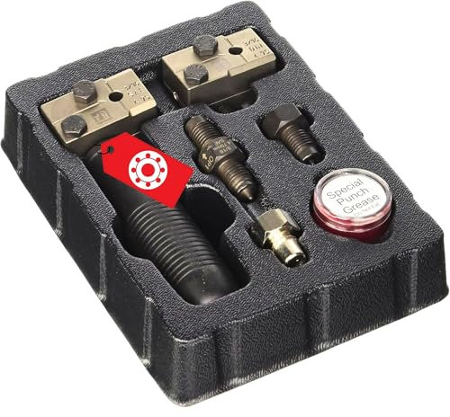 SW-Stahl 24529L Mechanisches Bördelgerät für Bremsleitungen 4,75 mm | Manuelles Bördelwerkzeug nach SAE & DIN | Bördelgerät Set für Auto, Werkstatt & KFZ-Reparatur