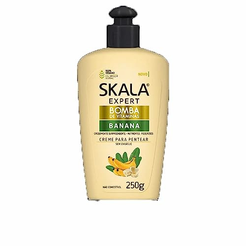 SKALA Crema para Peinar Bomba De Vitaminas Banana 250 Gr