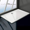Yellowshop - Piatto doccia resina massa piena slim sottile bianco curvo quadrato rettangolare (cm 70 x 140)