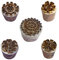 Royal Kraft Blumen Messing Holz Druck Stempel (Set von 5) - DIY Stoff, Ton, Keramik blöcke BHtag0077