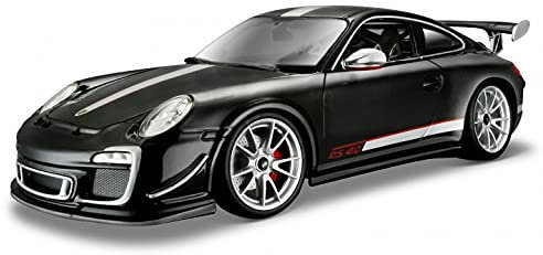 Porsche 911 997 GT3 RS 4.0 Coupe Schwarz Silber 2004-2012 1/18 Bburago Modell Auto