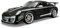 Porsche 911 997 GT3 RS 4.0 Coupe Schwarz Silber 2004-2012 1/18 Bburago Modell Auto