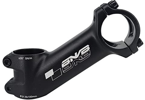 PLATTBK Fahrrad Vorbau 31,8 mm 35 Degree,Aluminiumlegierung Lenkervorbau für Mountainbike,Rennrad, BMX, MTB, Radfahren(110MM)