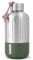 Black+Blum Explorer Vacuum Flask - Stainless Steel Leak Proof Water Bottle with Carry Loop - BPA Free Drinks Bottle for Hot or Cold Drinks, Hiking and Gym - Olive, Small, 650ml