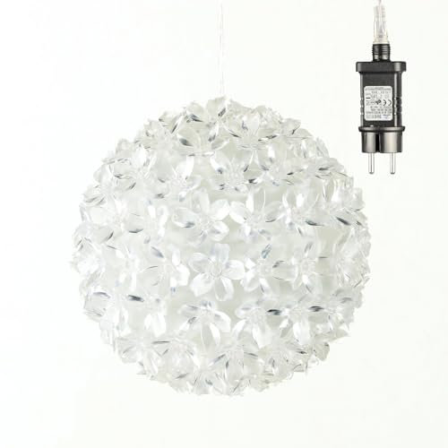 Benelando Lichterkugel 100 LED Lampen Lichtkugel Leuchtkugel Weihnachten Kugelleuchte Deko