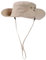 Comhats Sonnenhut Damen UV Schutz 50 mit Pferdeschwanzloch Faltbar wasserdichte Safari Hut Herren Outdoor Wanderhut Boonie Hat Breitkrempe tropenhut Sonnenhut zum Angeln Hellbeige L/XL 60-63CM