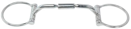 Huxlay Bros D-Ring Comfort Trense mit Kupfereinsätzen, 12,7 cm