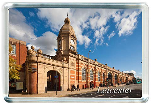 H457 Leicester Jumbo Fridge Magnet UK Travel Refrigerator Magnet