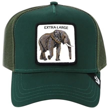 Goorin Bros. V2 Elephant 101-1345 Mütze mit Visier, Unisex, Polyester-Mischgewebe, grün