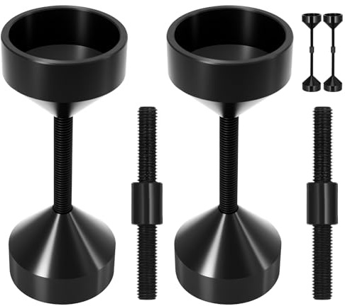 Kingdder 5/8 - 3 Extra Large Threaded Two Hole Pins Coupling Work Tools