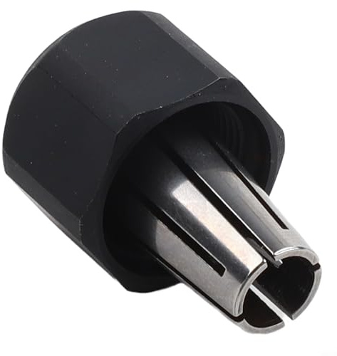 Gdfnmogo 1/8 Inch Collet and Nut Assembly Kit 48-66-2486 for 2485 2486 12V Fuel Right Angle and Straight Die Grinder, Metal Replacement Part Compatible with