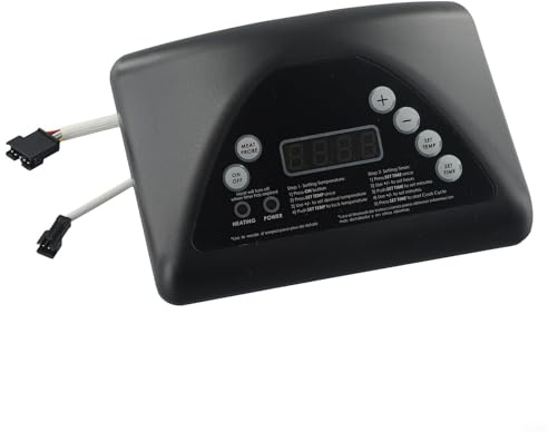 Digitales Thermostat-Bedienfeld-Set, Ersatz für Elektrogrills Modell 9907100008 und 9907160014