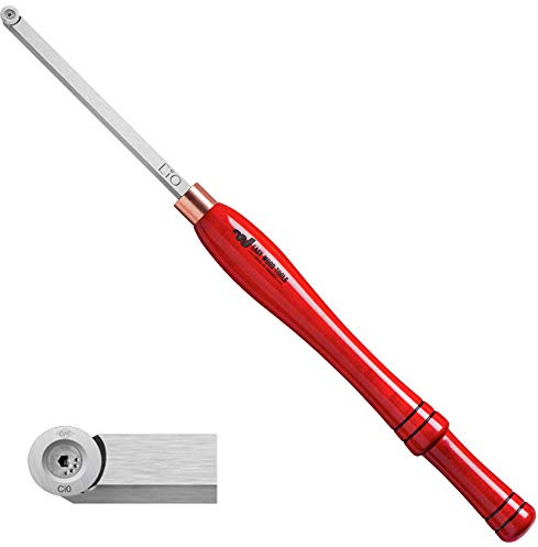 Easy Wood Tools Full-Size Easy Finisher (4200) Woodturning Tool with Round Cutter Scraper Chisel with Replaceable Carbide Insert