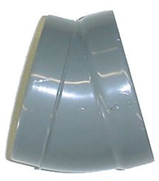 SECTEUR PVC COUDE MALE FEMELLE 30° DIAMETRE 100 MM WAVIN
