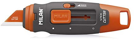 Milan 936030, Taglierino con Lama in Ceramica, 12 Unità