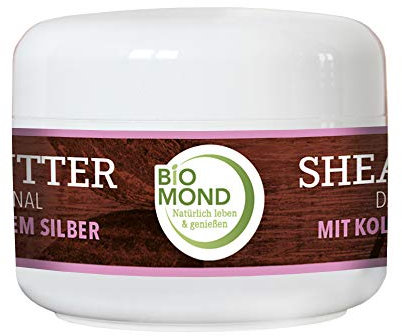 BIO Sheabutter *S* Silber Hautcreme Body Butter 150 g/DAS ORIGINAL/mit Kokosöl/Hautpflege/Naturkosmetik