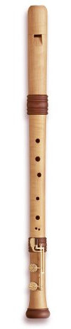 Mollenhauer Adri's Traumflöte Tenor c', Birnbaum natur mit Doppelklappe