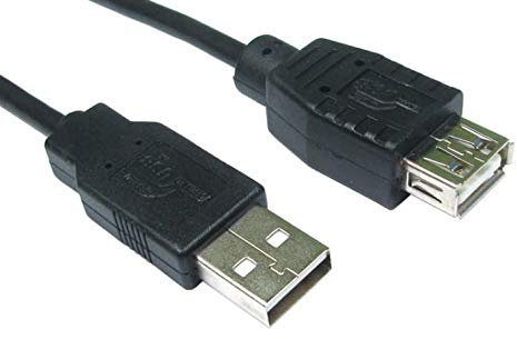 World of Data 5m USB 2.0 Extension Cable -A Male to A Female/High Speed 480Mbps