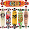 MARONAD Longboard HAWAI drop through Race Cruiser ABEC 11 Skateboard