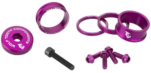 Wolf Tooth | Anodised Bling Kit | Purple | Bike Accessories Custom Parts Precision Engineered