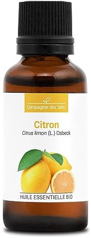 LIMÓN - 30 mL - Aceite Esencial Orgánico de Calidad Superior - 100% Puro, Natural, Quimiotipado y Certificado AB