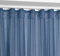 BEAUTEX Vorhang mit U-Band 140x250 cm (Farbe Wählbar) transparente Kräuselband Gardine, Dolly (Marine)