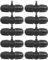10Pcs 16mm bis 4/7 Garden Lock Barbed Tee Fittings, Barbed Connectors Tropfbewässerung für Wasserrohr Tropfbewässerung Bewässerungssystem