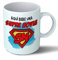 Planetacase - Taza Super Novia Personalizada - Regalo Original para Novias - Taza Desayuno Café 330 mL - Apta Microondas y Lavavajillas - Cerámica, Taza Novia