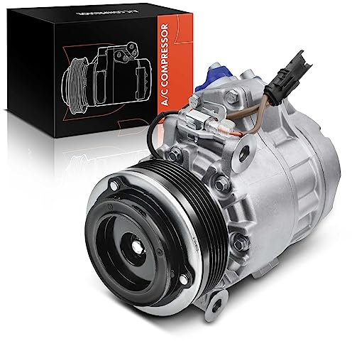 Frankberg Sistemas de aire acondicionado Compresor de aire acondicionado con embrague Gasolina Compatible con X5 E70 3.0Si (200 KW/272 PS) 2006-2008 Replace# 64529185142incl. aceite premezclado