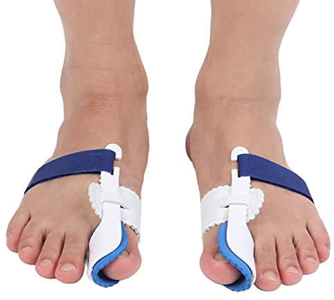 ANKROYU Hallux Valgus Korrektor für Zehen, Ballenzeh Bandage für Schmerzlinderung, Verstellbare Hallux Valgus Zehenspreizer, Hallux Valgus Schiene für Männer und Frauen