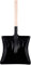 Garronda Paletta in Metallo con Manico in Legnof GD-0002 GD-0002 (Nero)