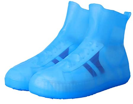 Imtrub Copriscarpe riutilizzabili | Stivali da Pioggia Pieghevoli, da Uomo Rain Gear, riutilizzabili, con Scarpa Antiscivolo